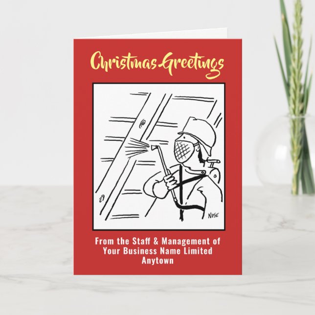 Timber Treatment Company Christmas Card (Front)