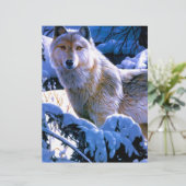 Timber Wolf Art Gifts (Standing Front)