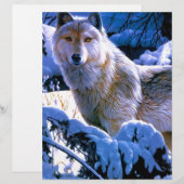 Timber Wolf Art Gifts (Front/Back)