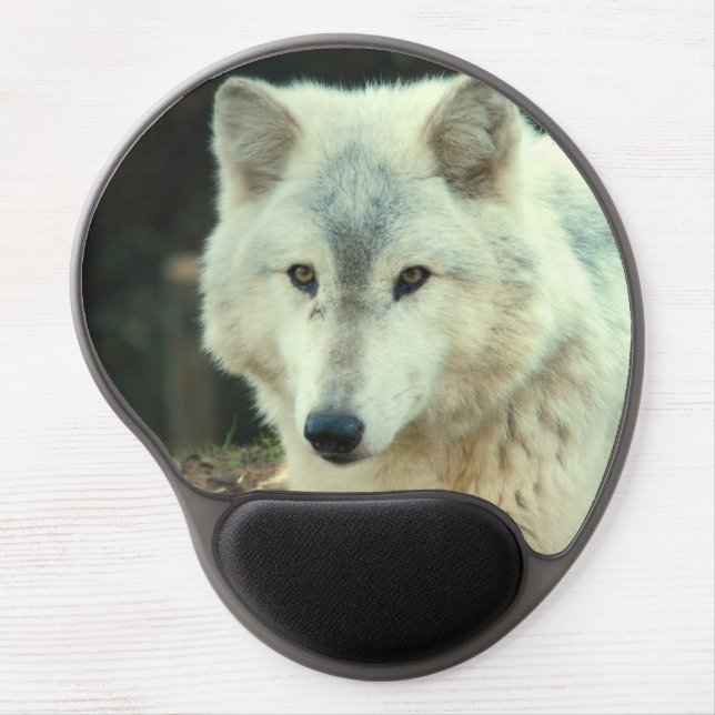 Timber Wolf Gel Mouse Pad (Front)