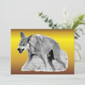 Timber Wolf Snarl (Standing Front)