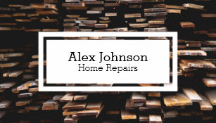 Carpentry Home Business Cards Zazzle
