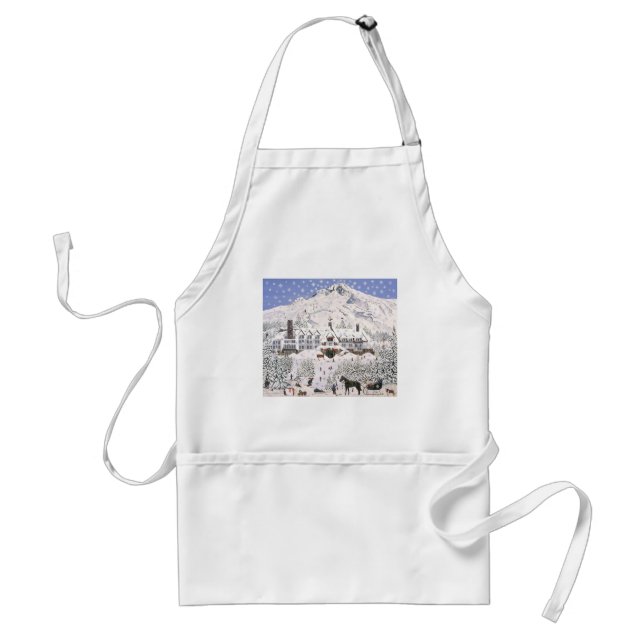 Timberline Lodge Adult Apron (Front)