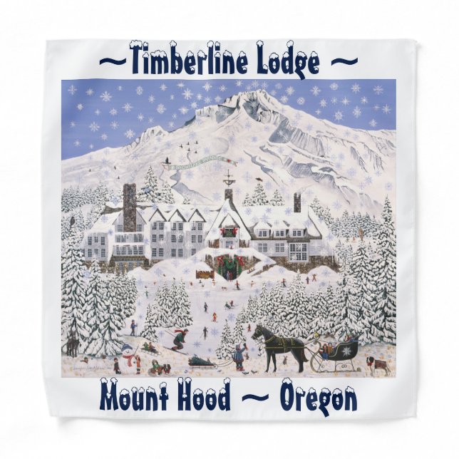Timberline Lodge Bandana (Front)