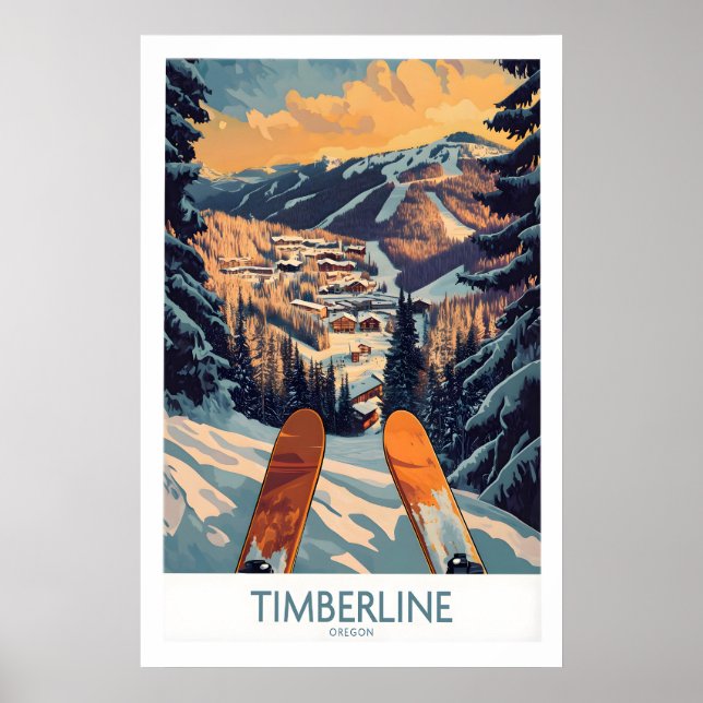 Timberline Wall Art - Oregon 1 (Front)
