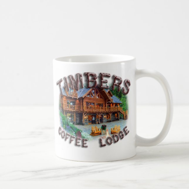 Timbers Coffee Lodge Coffee Mug (Right)