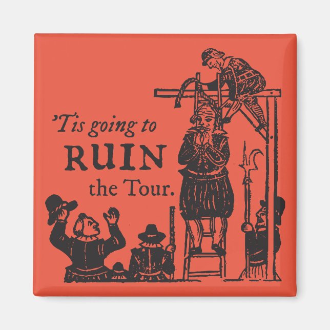 Timbersnowflake Magnet (Front)