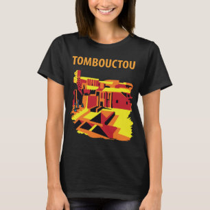 Timbuktu Mali Desert Retro Travel T-Shirt