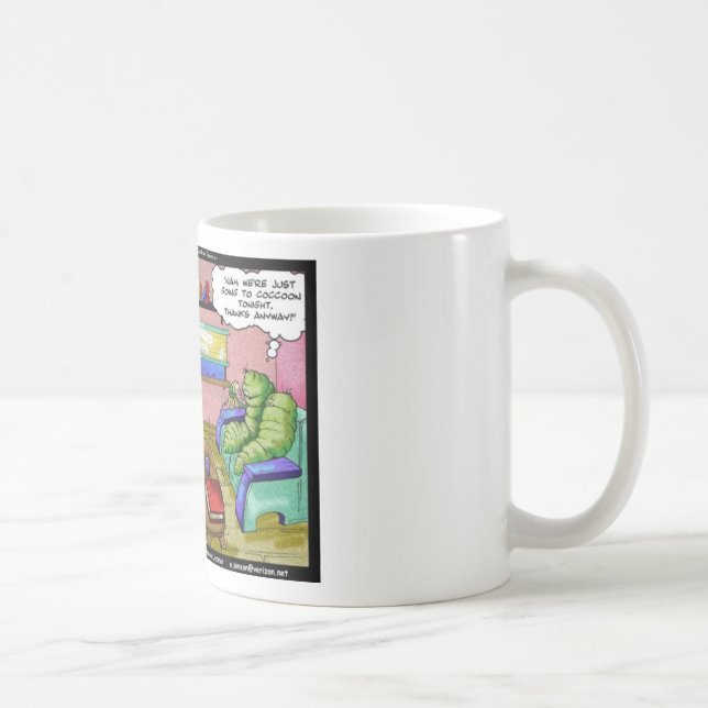 Time 2 Cocoon Funny Butterfly Gifts & Tees Coffee Mug (Right)