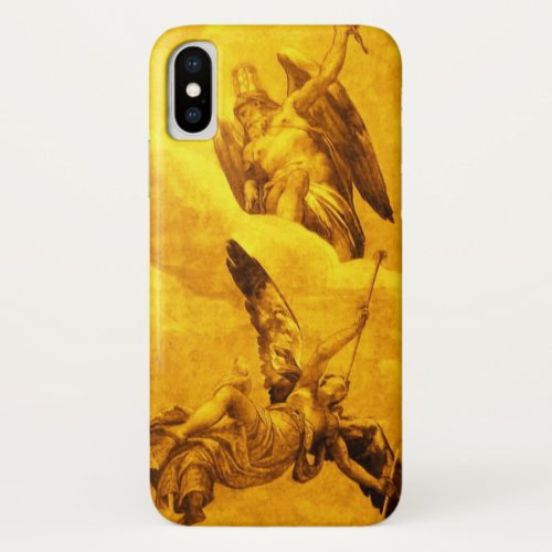 TIME AND FAME ALLEGORY iPhone XS CASE