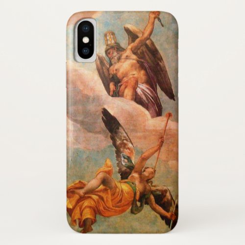 TIME AND FAME ALLEGORY iPhone X CASE