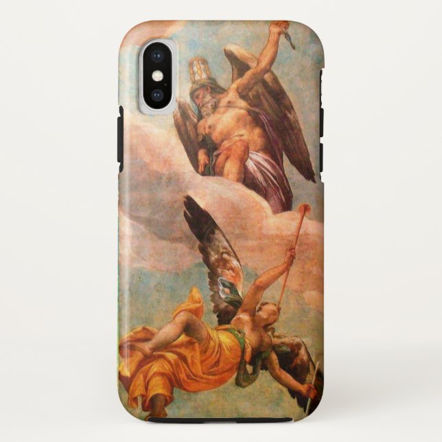 TIME AND FAME ALLEGORY Case-Mate iPhone CASE (Back)