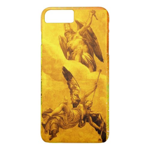 TIME AND FAME ALLEGORY  Gold Yellow iPhone 8 Plus7 Plus Case