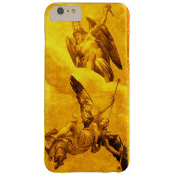 TIME AND FAME ALLEGORY / Gold Yellow Barely There iPhone 6 Plus Case