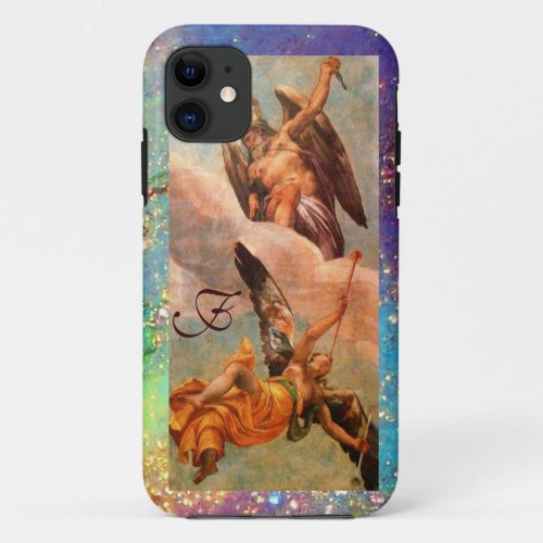 TIME AND FAME ALLEGORY MONOGRAM iPhone 11 CASE