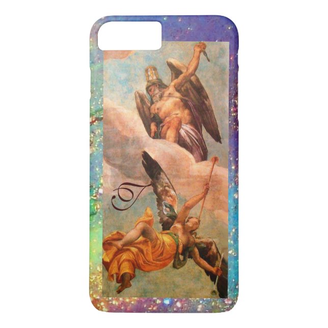 TIME AND FAME ALLEGORY MONOGRAM Case-Mate iPhone CASE (Back)