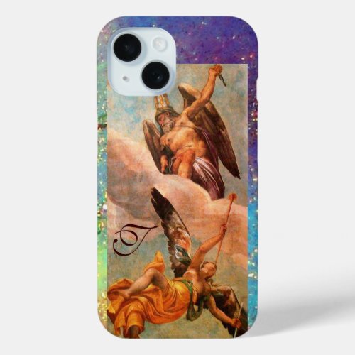 TIME AND FAME ALLEGORY MONOGRAM iPhone 15 CASE