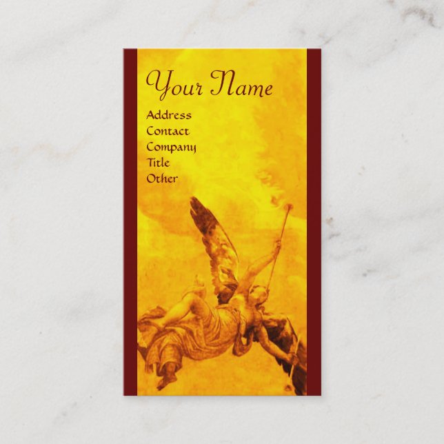 TIME AND FAME BUSINESS CARD (Front)