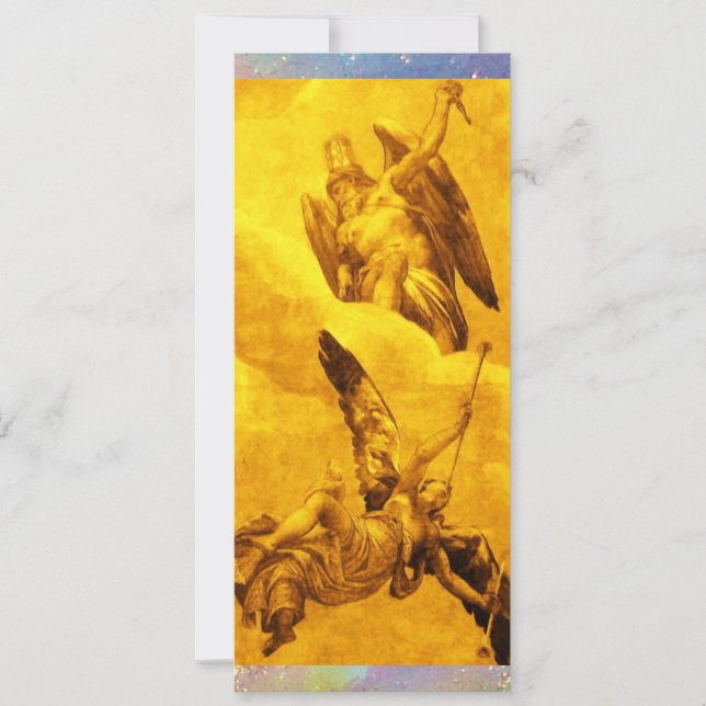 TIME AND FAME ,yellow Announcement (Front)