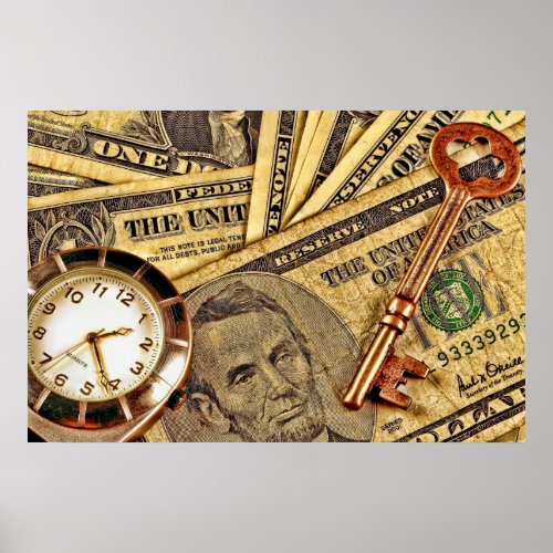 Time And Money Poster