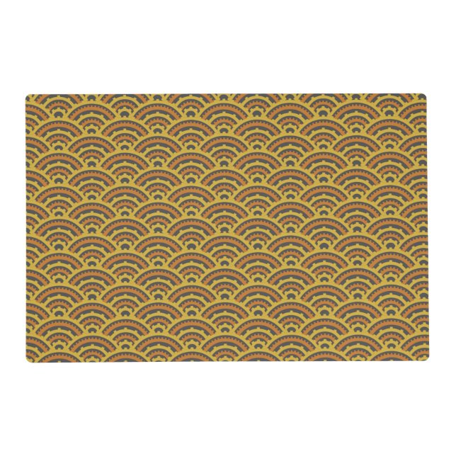 Time Arches Laminated Place Mat (Front)
