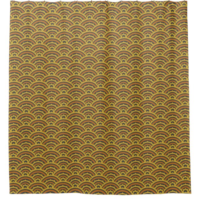 Time Arches Shower Curtain (Front)