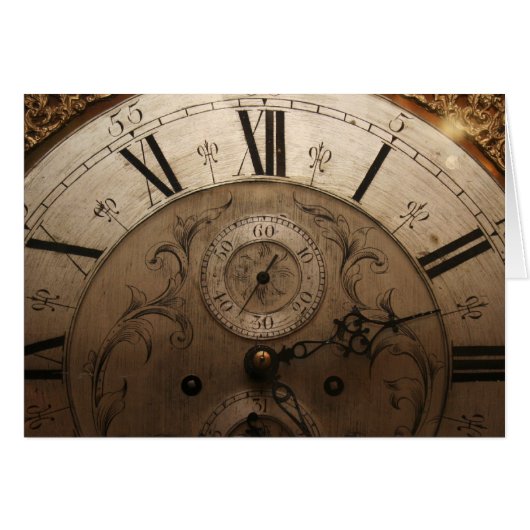 "time" by Larry Coressel Cards (Front Horizontal)