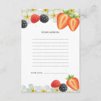 Time Capsule First Birthday Card