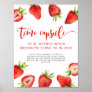 Time Capsule Sign | Strawberry Birthday Party