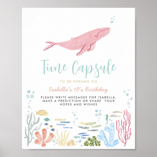 Time Capsule Under The Sea Poster (Front)