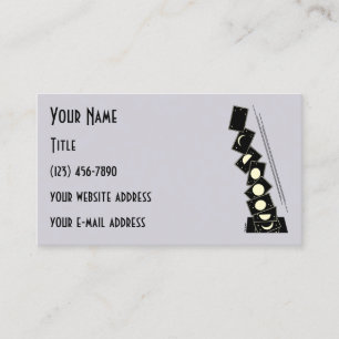 Time Falling Through a Hole Business Card