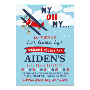 airplane invitations zazzle