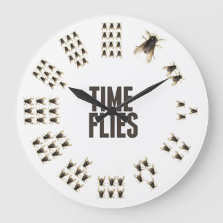 Time Flies Clock