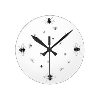 Time Flies Wall Clocks | Zazzle