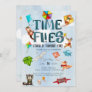 Time Flies | Kite Themed 1st Birthday Party Invitation