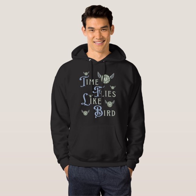 Time Flies Like Bird! Hoodie (Front Full)
