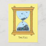 Time Flies Postcard
