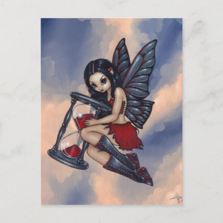 "Time Flies" Postcard