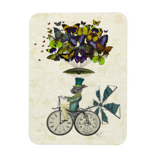 Time Flies Rabbit 3 Magnet