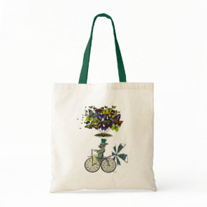 Time Flies Rabbit 3 Tote Bag