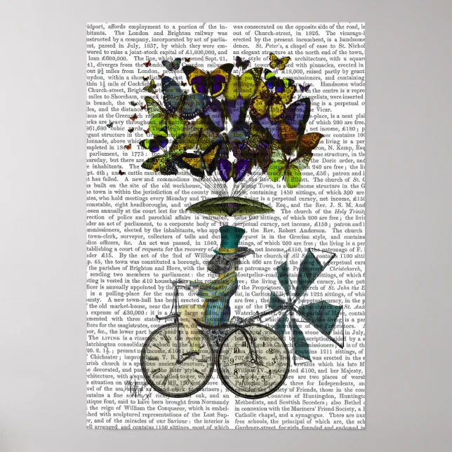 Time Flies Rabbit Poster | Zazzle