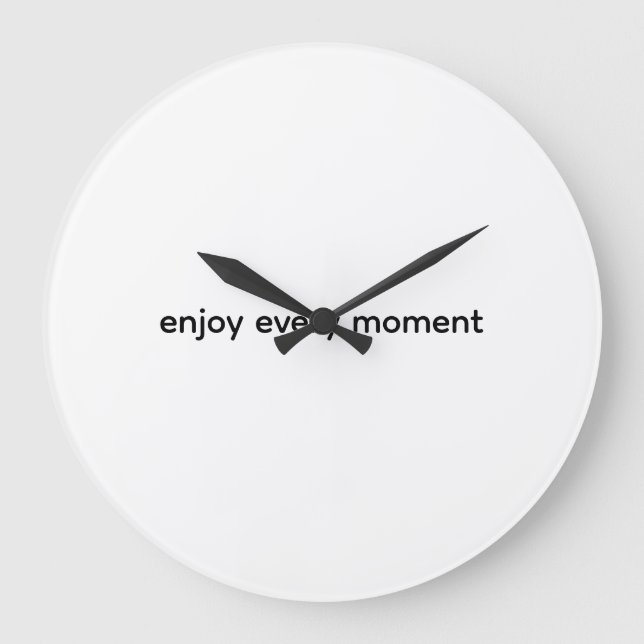 Time Flies Wall Clock (Front)