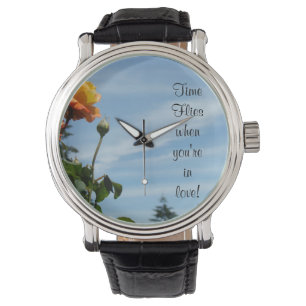 Time Flies when you're in Love watches Rose Blue