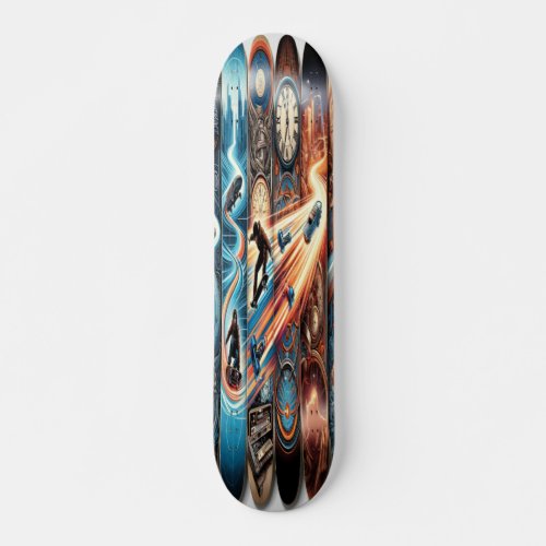 Time Flow in Skateboarding Skateboard