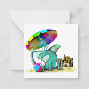 Time for a Beach Party!! Note Card