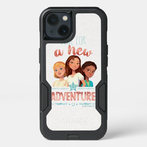 Time For A New Adventure Girls Graphic iPhone 13 Case