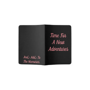 Time For A New Adventure Passport Holder