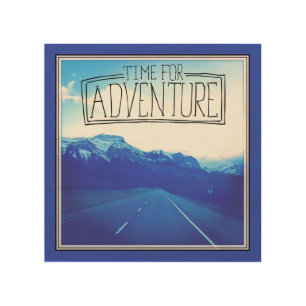 Time For Adventure Wood Wall Decor