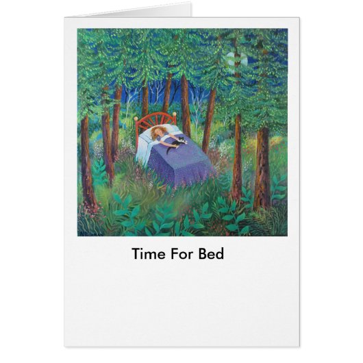 TIME FOR BED CARDS (Front)