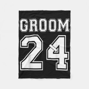 Time For Brides 2024 Groom Engagement Party Matchi Fleece Blanket